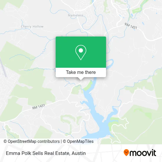 Emma Polk Sells Real Estate map