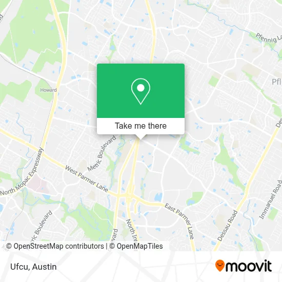 Ufcu map