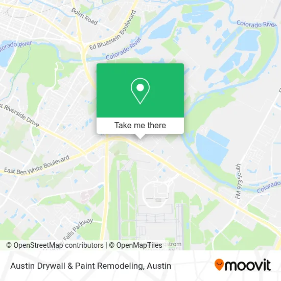 Austin Drywall & Paint Remodeling map