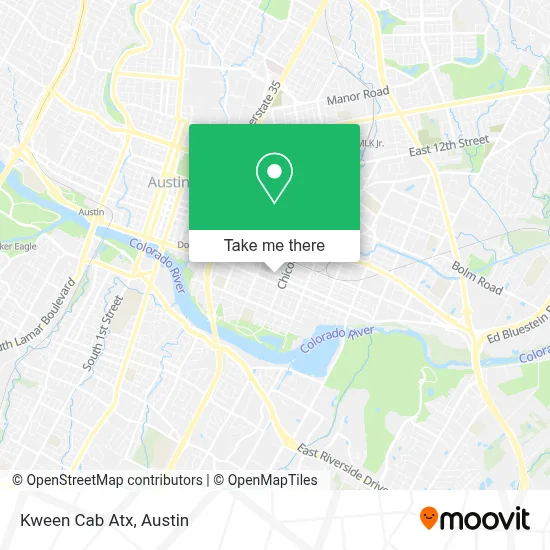 Kween Cab Atx map