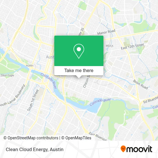Clean Cloud Energy map