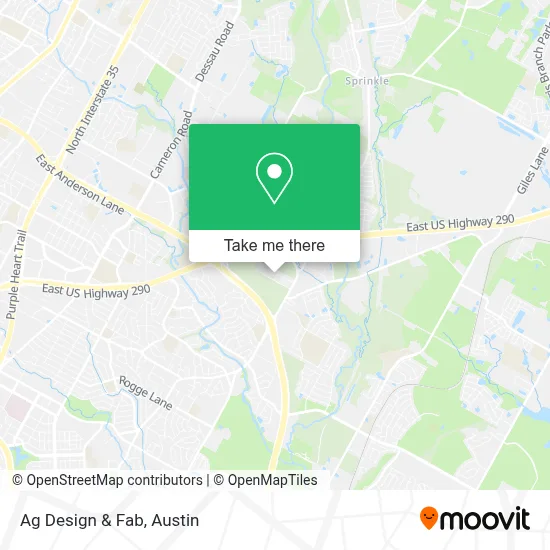 Ag Design & Fab map