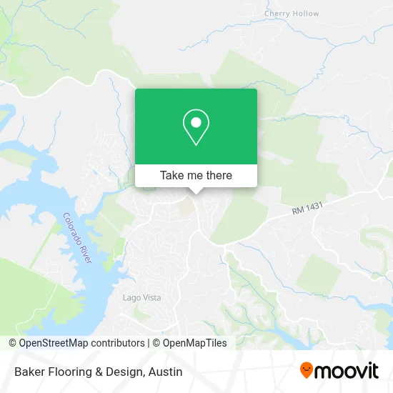 Baker Flooring & Design map