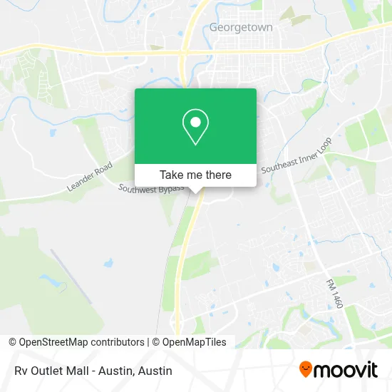 Rv Outlet Mall - Austin map