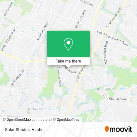 Solar Shades map