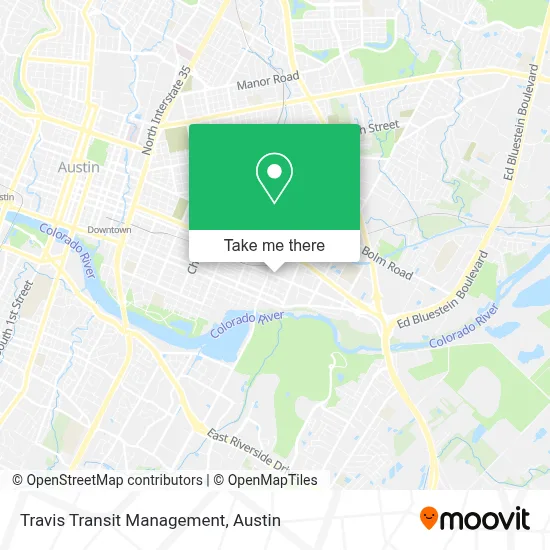 Travis Transit Management map