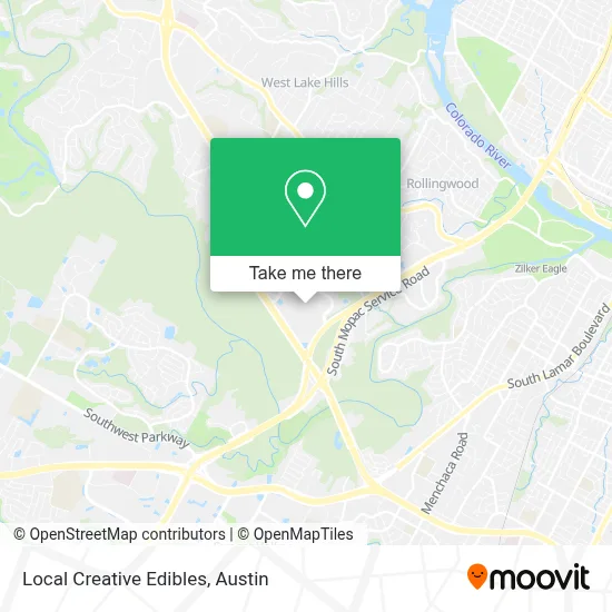 Local Creative Edibles map