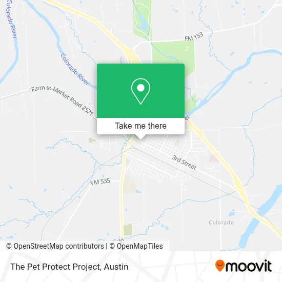 The Pet Protect Project map