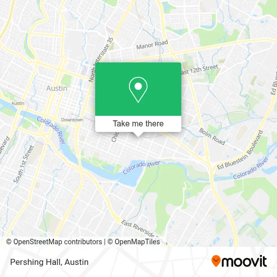 Pershing Hall map