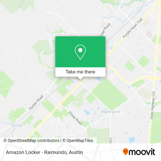 Amazon Locker - Raimundo map
