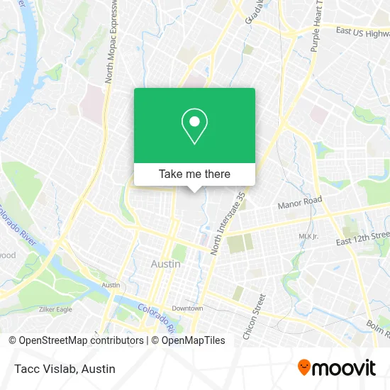 Tacc Vislab map