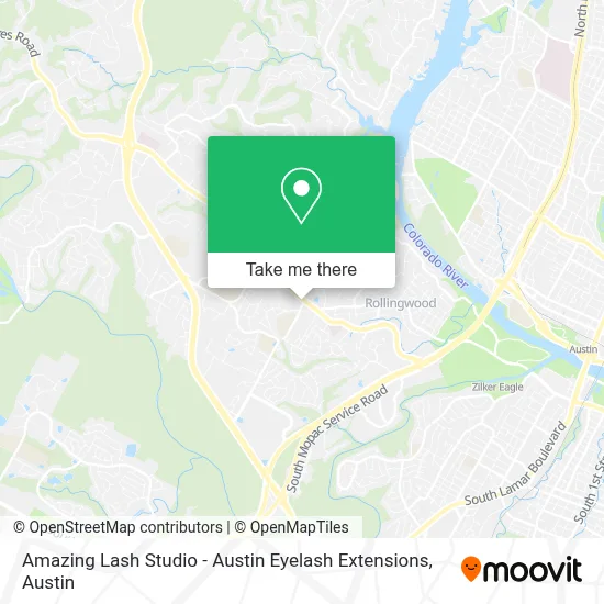 Amazing Lash Studio - Austin Eyelash Extensions map