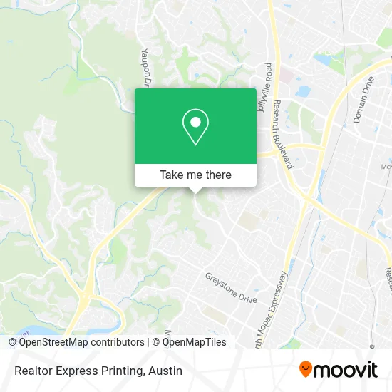 Realtor Express Printing map