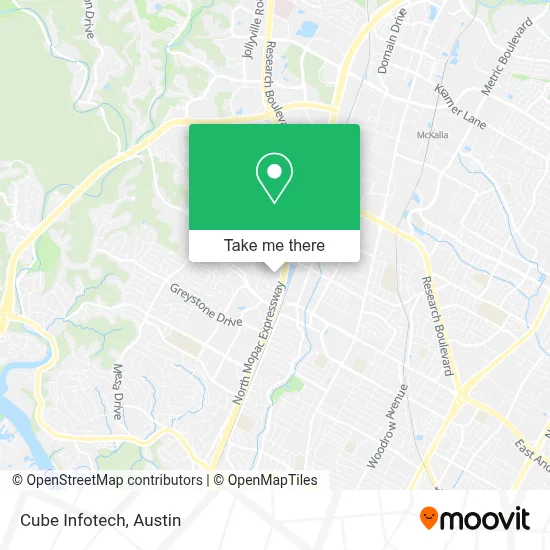 Cube Infotech map