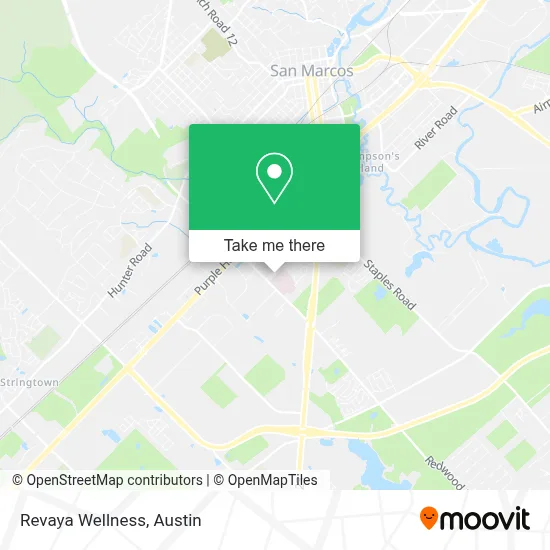 Revaya Wellness map