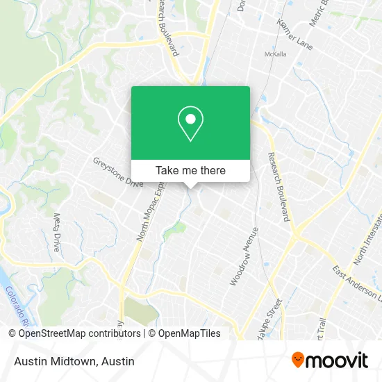 Austin Midtown map