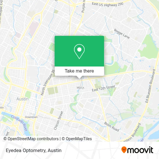 Eyedea Optometry map