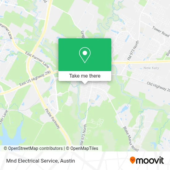 Mnd Electrical Service map