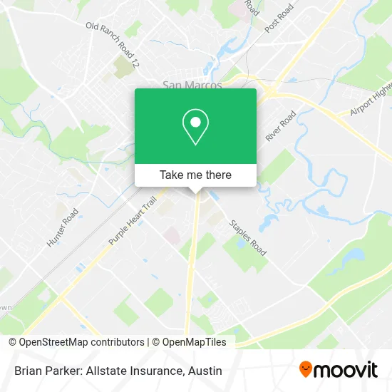 Brian Parker: Allstate Insurance map
