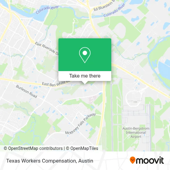 Texas Workers Compensation map