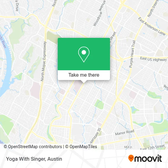 Yoga With Singer map