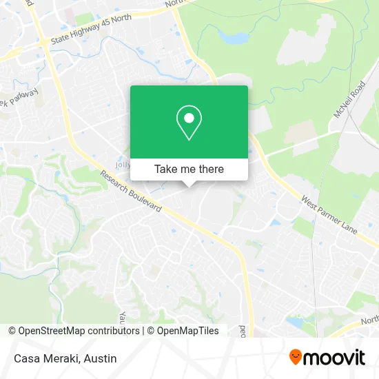 Casa Meraki map