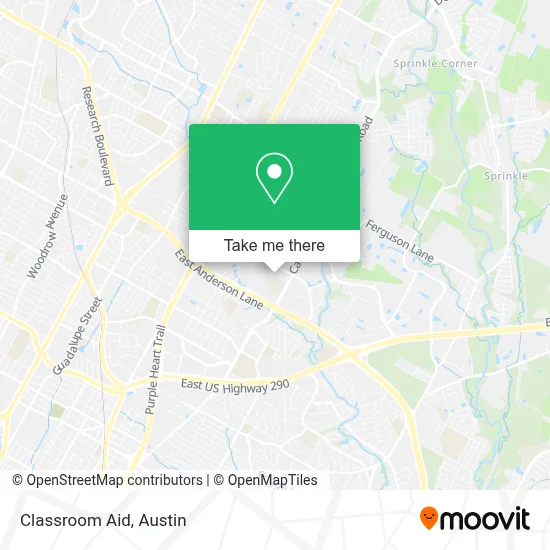 Classroom Aid map