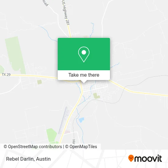 Rebel Darlin map