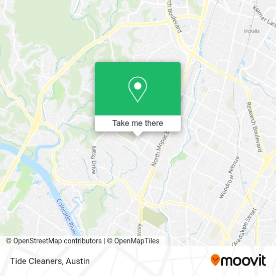 Tide Cleaners map