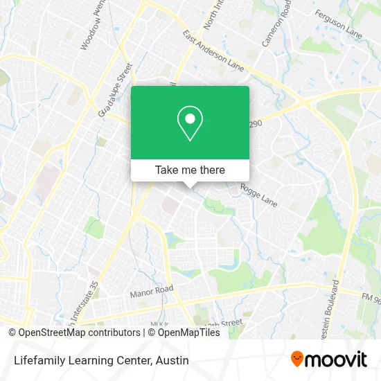 Lifefamily Learning Center map