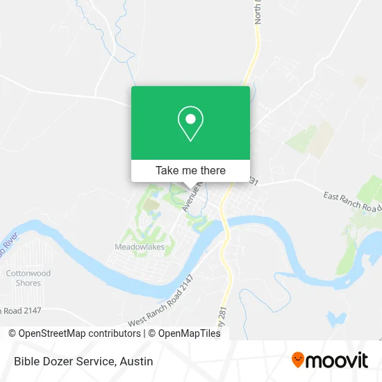 Bible Dozer Service map