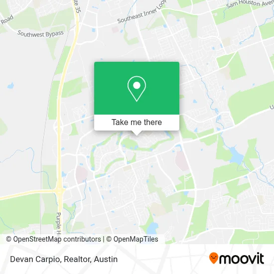 Devan Carpio, Realtor map