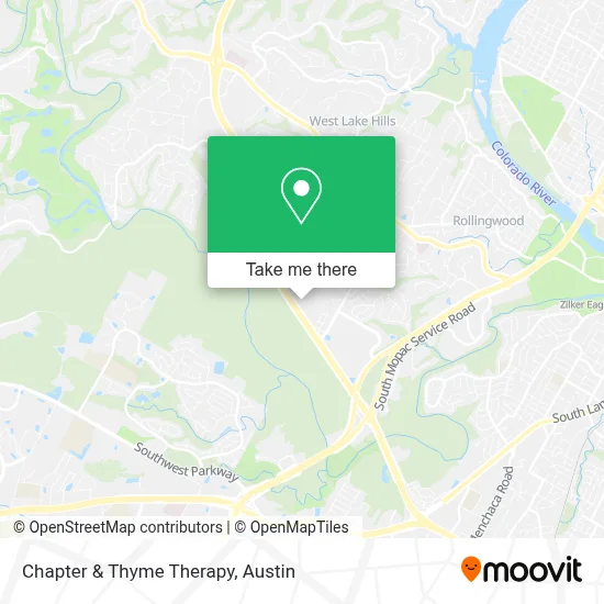 Chapter & Thyme Therapy map