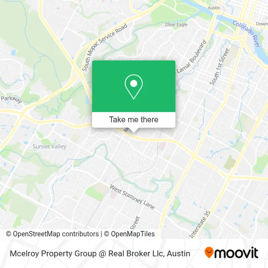 Mcelroy Property Group @ Real Broker Llc map