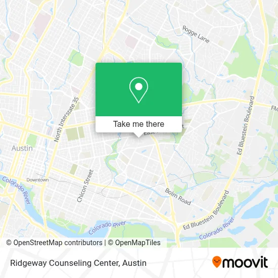 Ridgeway Counseling Center map