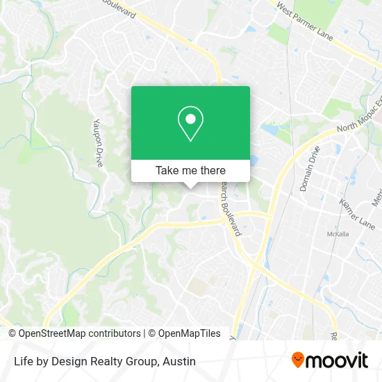 Life by Design Realty Group map