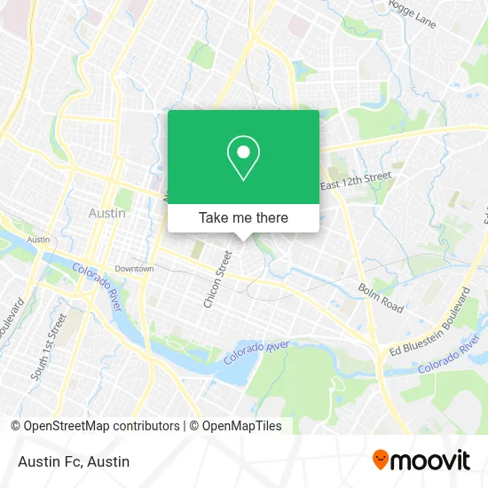 Austin Fc map
