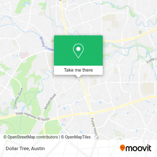 Dollar Tree map