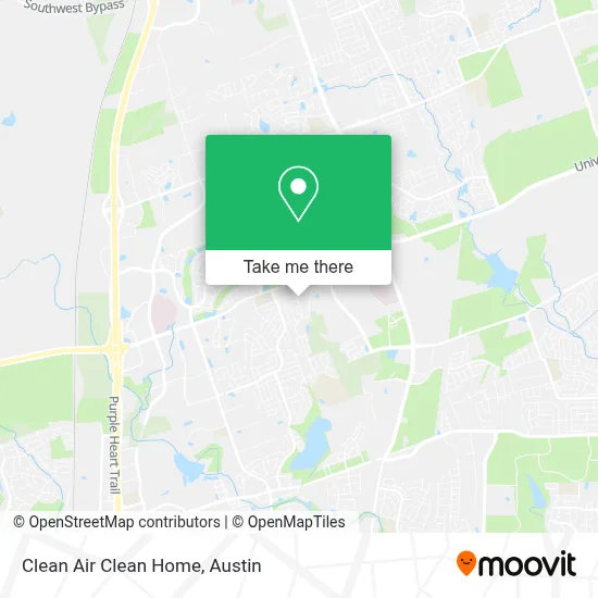 Clean Air Clean Home map
