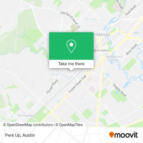Perk Up map