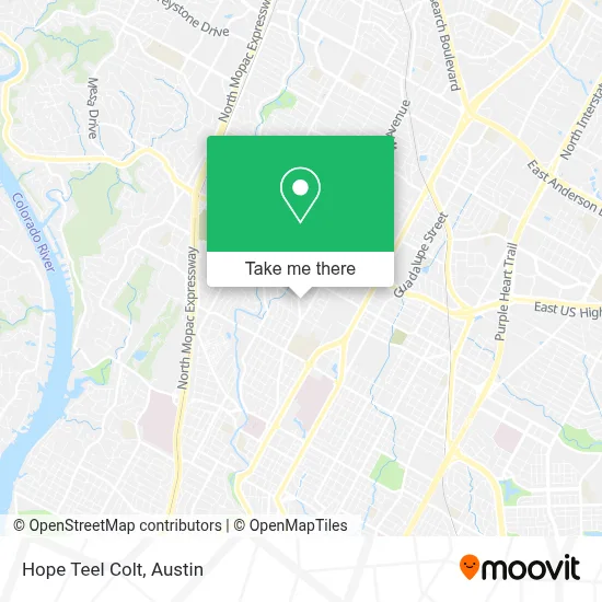 Hope Teel Colt map