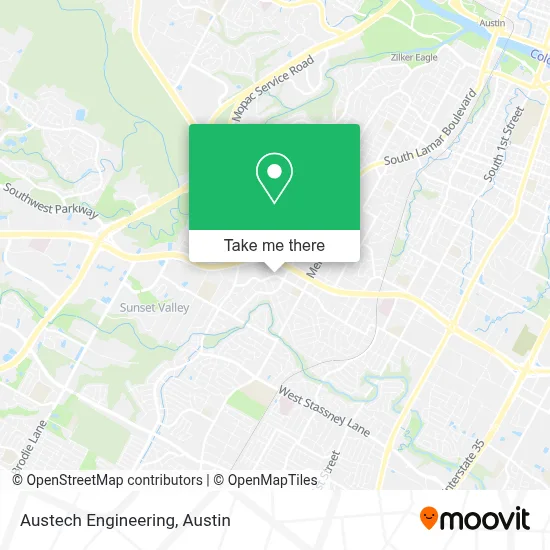 Austech Engineering map