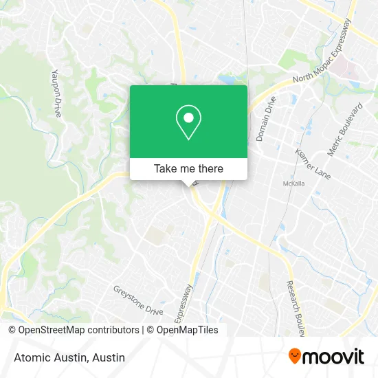 Atomic Austin map