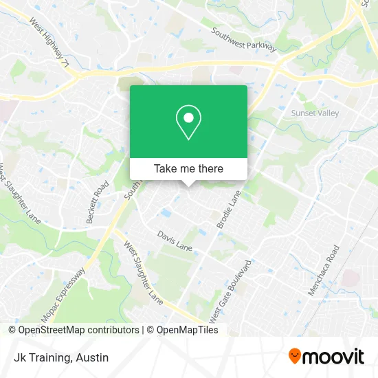 Jk Training map