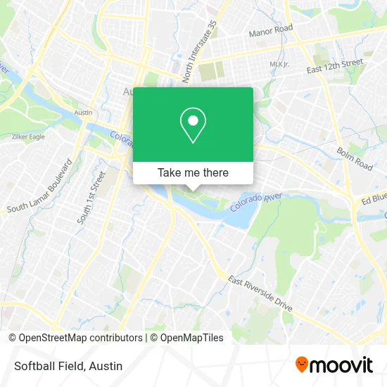 Softball Field map