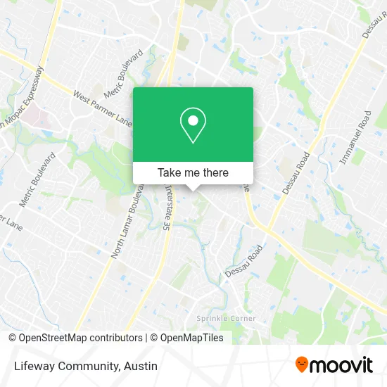 Lifeway Community map