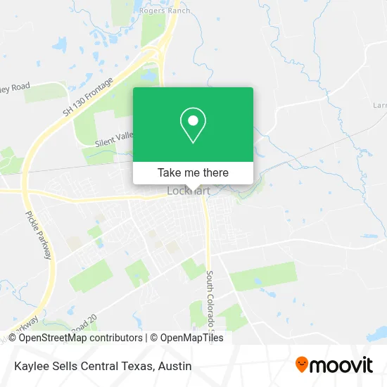 Kaylee Sells Central Texas map