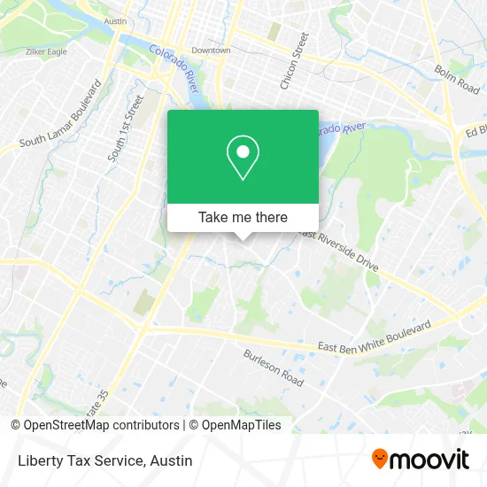 Liberty Tax Service map