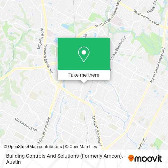 Building Controls And Solutions (Formerly Amcon) map