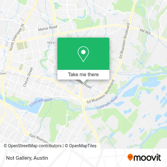 Not Gallery map